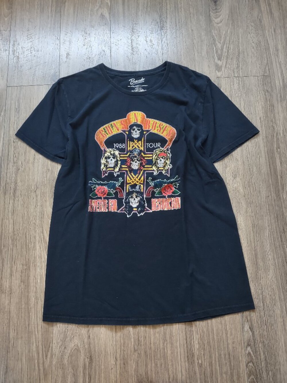 Guns N' Roses appetite for destruction L t-shirt